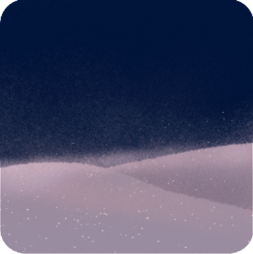 夜風に吹かれる雪の背景