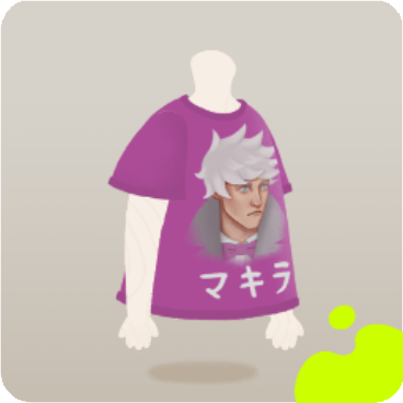 マキラTシャツ・紫