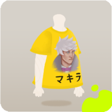 マキラTシャツ・黄