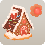 クリスマスクッキーハウスの木