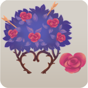 愛情を具現化した薔薇の木